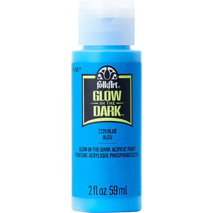 Folk Art Glow In Dark Acrylic Paint 59ml