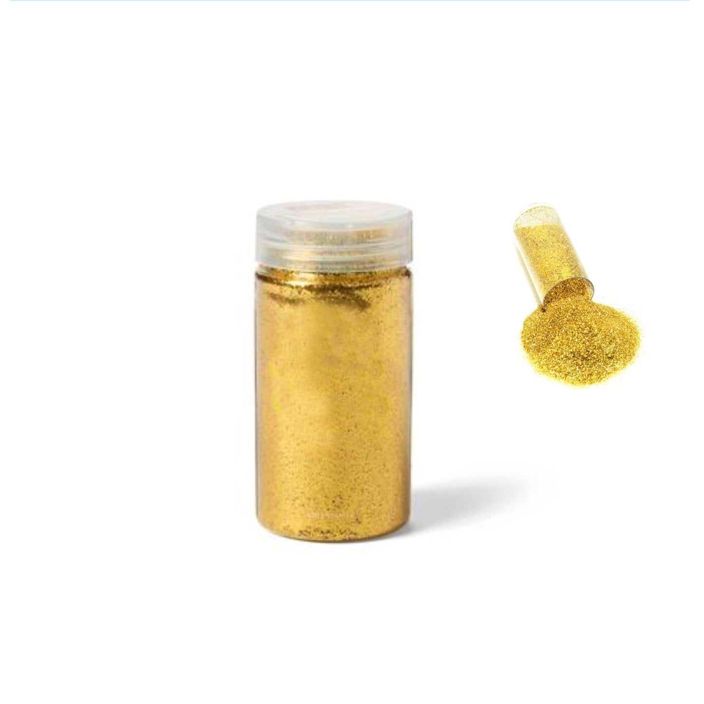 Glitter Bottle Golden Single Piece