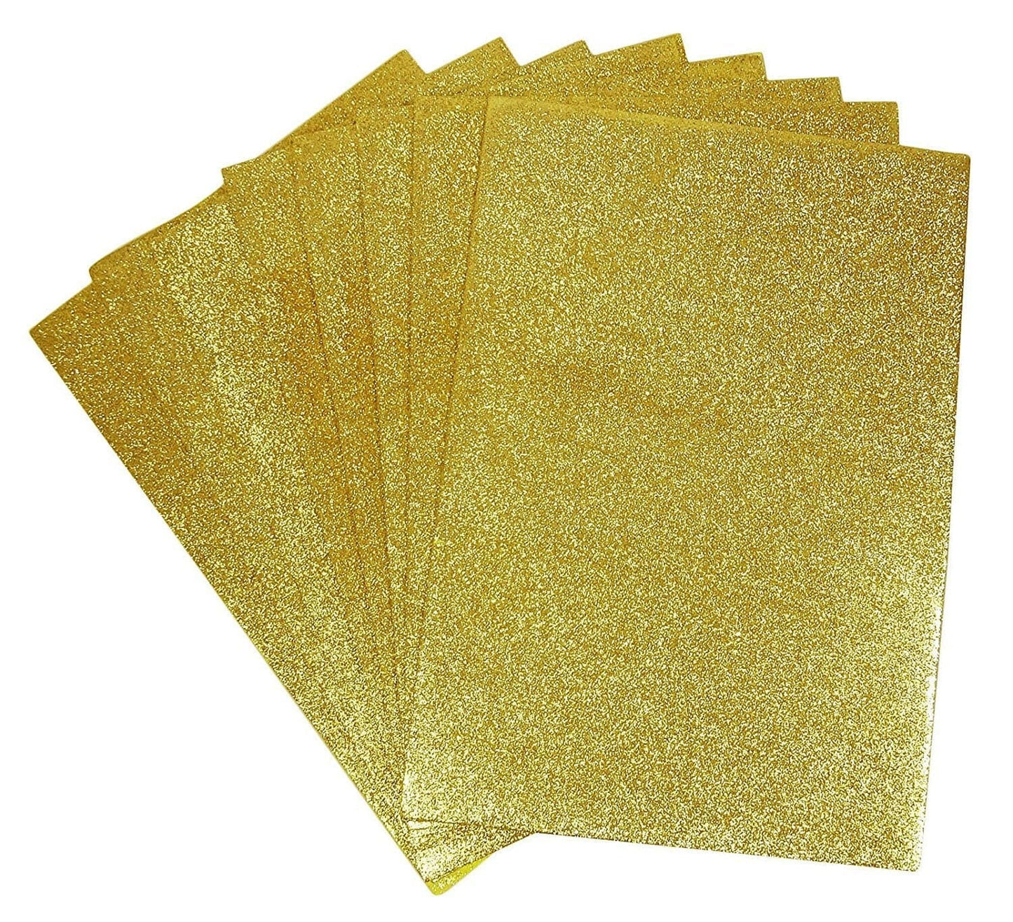 Foaming Glitter Sheets A4 Size Pack of 10