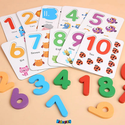 I Love Mathematics Wooden Learning & Educational Toy