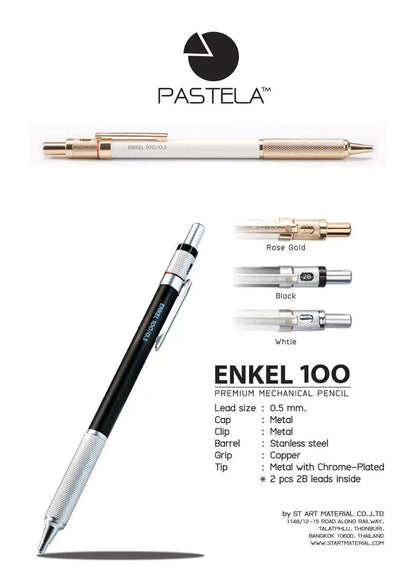 ST Pastela Mechanical Pencil Steel Body – 0.5mm