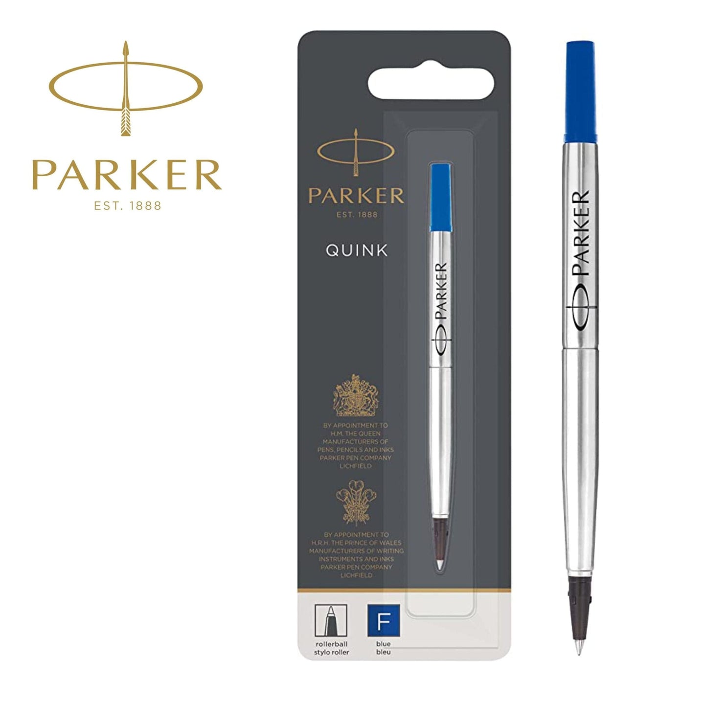 Parker Roller Ballpoint Refill Blue Fine 0.5mm