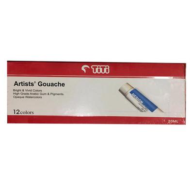 Joytiti Artist's Gouache Colors Set of 12 20ml