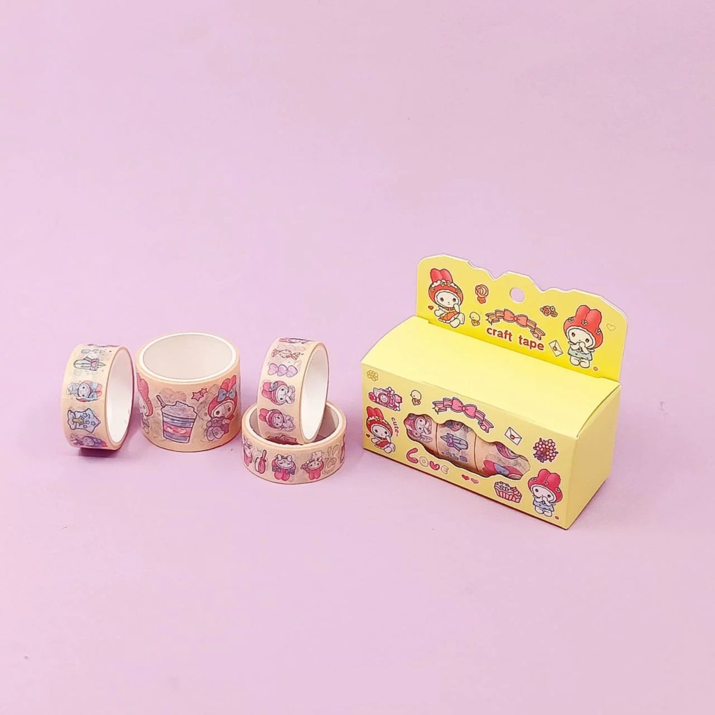 Kawai Cute Bunny Washi Tapes