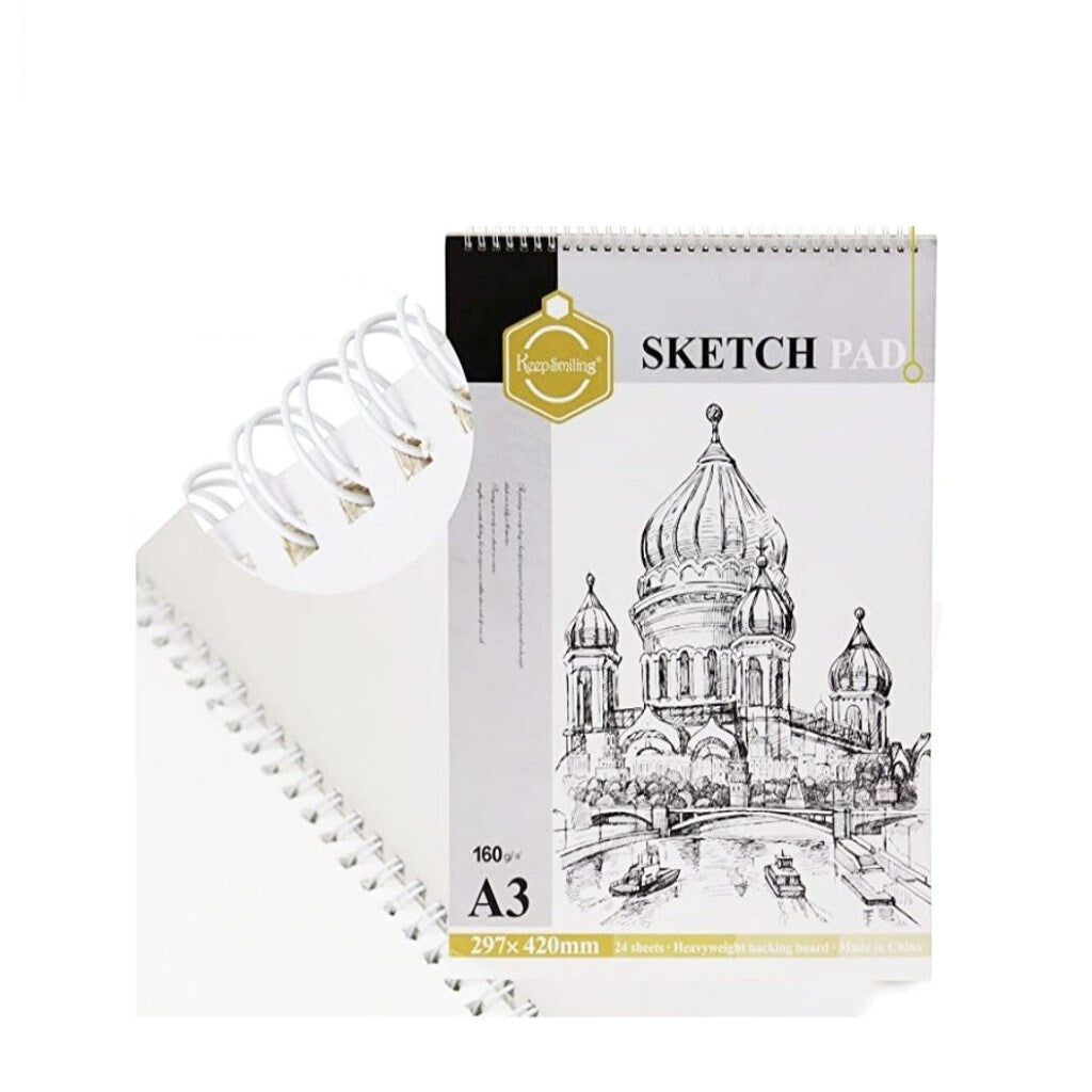 Keep Smiling Artist's Sketch Pad