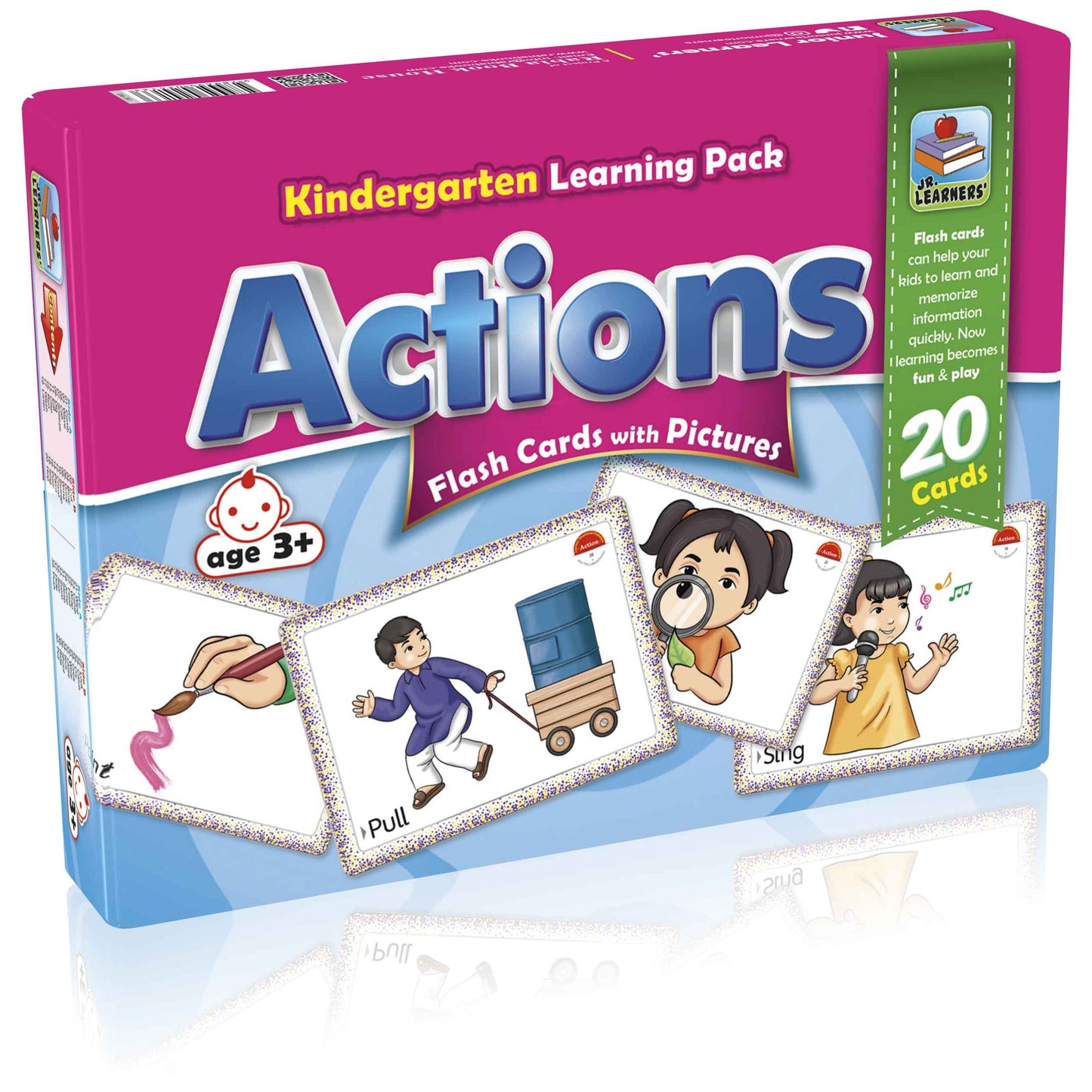 Large Flash Cards Actions