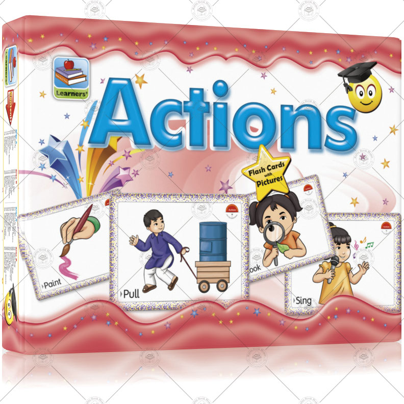 Large Flash Cards Actions