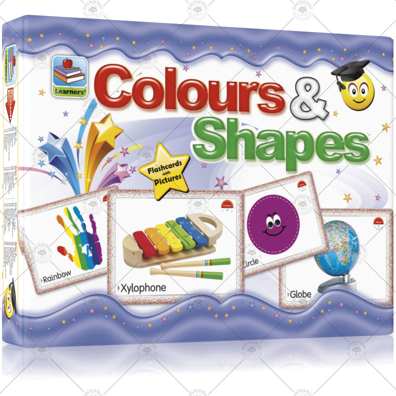 Large Flash Cards Colour and Shapes