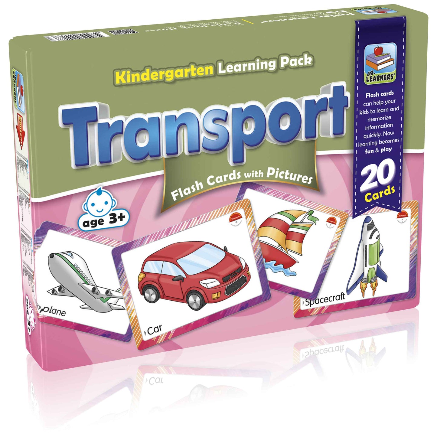 Large Flash Cards Transport