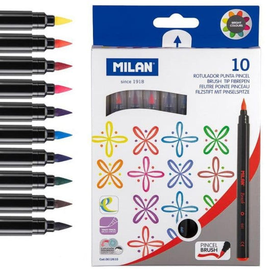 Milan Waterbased Brush Markers