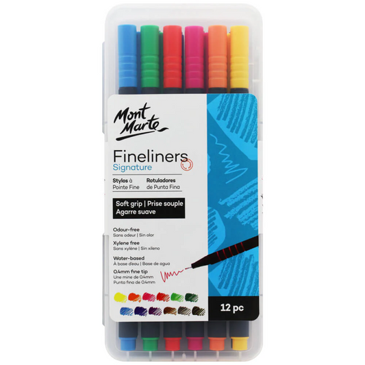 Mont Marte Fineliners Signature 12pc