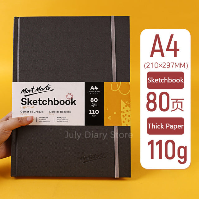 Mont Marte Signature Hardbound Sketch Book 110gsm