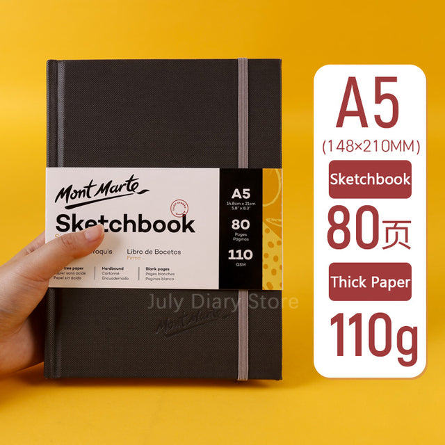 Mont Marte Signature Hardbound Sketch Book 110gsm