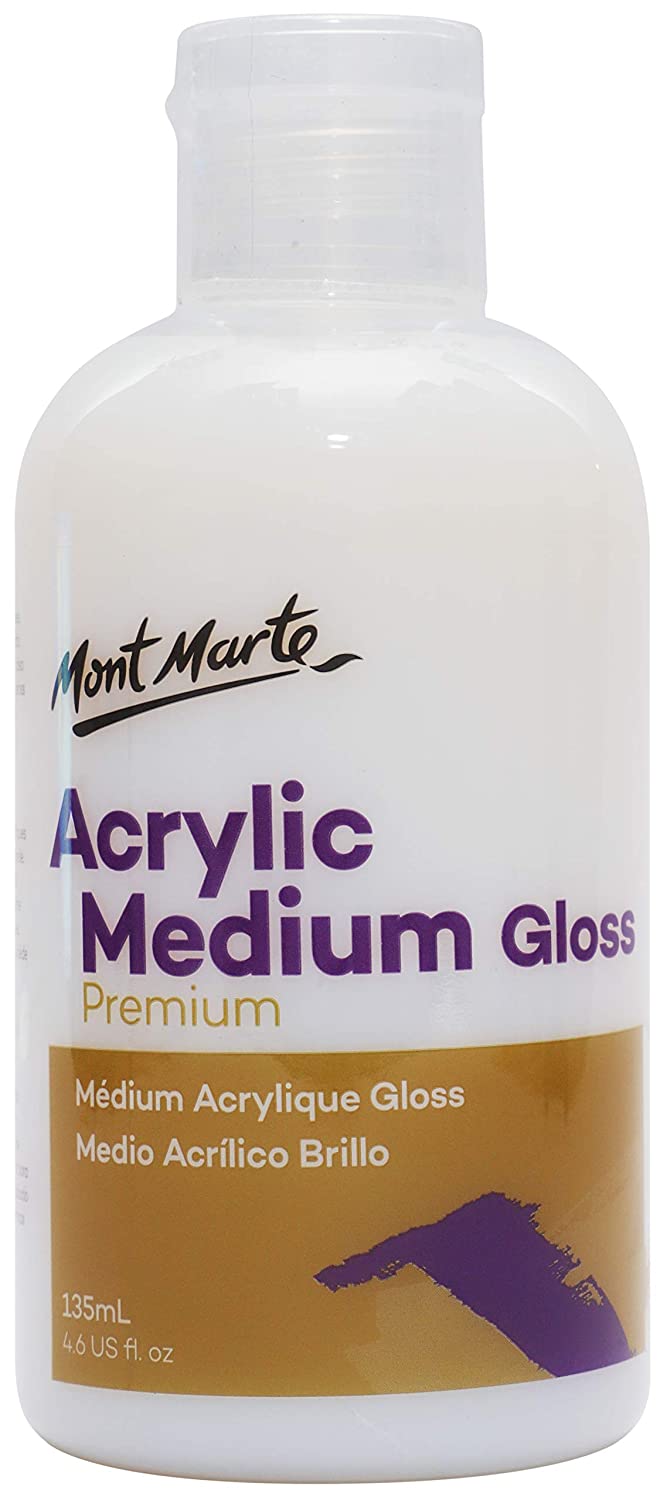 Mont Marte Premium Acrylic Medium Gloss 135ml