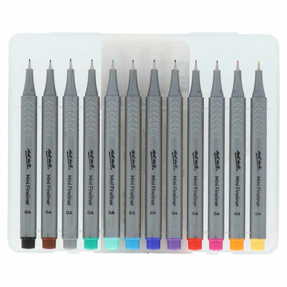 Mont Marte Signature Mini Fineliners Pack Of 12