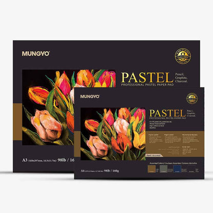 Mungyo Professional Pastel Paper Pad Dark Assorted