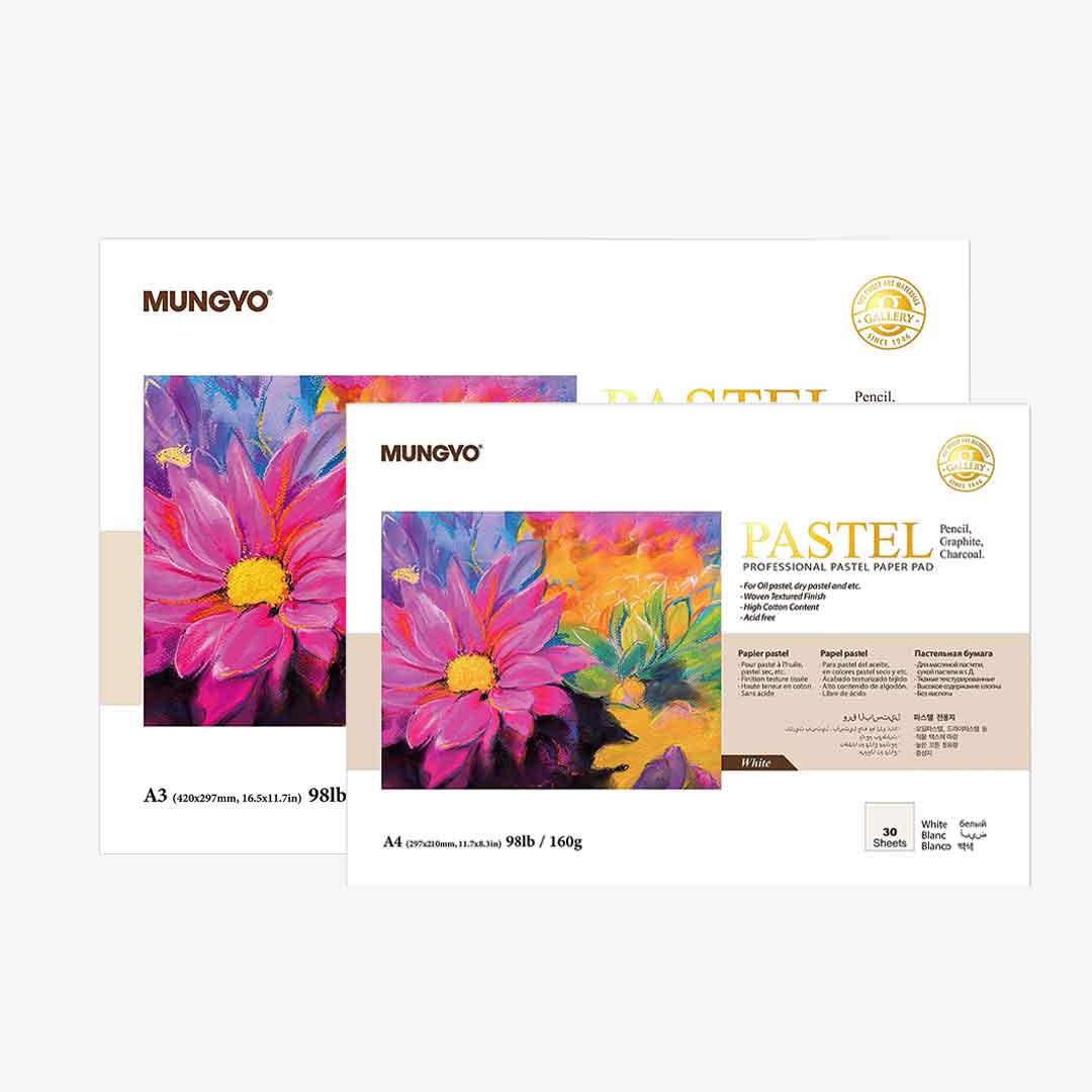 Mungyo Professional Pastel Paper Pad White