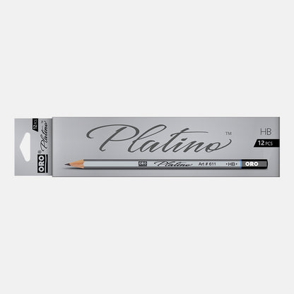 Oro PLATINO Lead Pencils Pack of 12