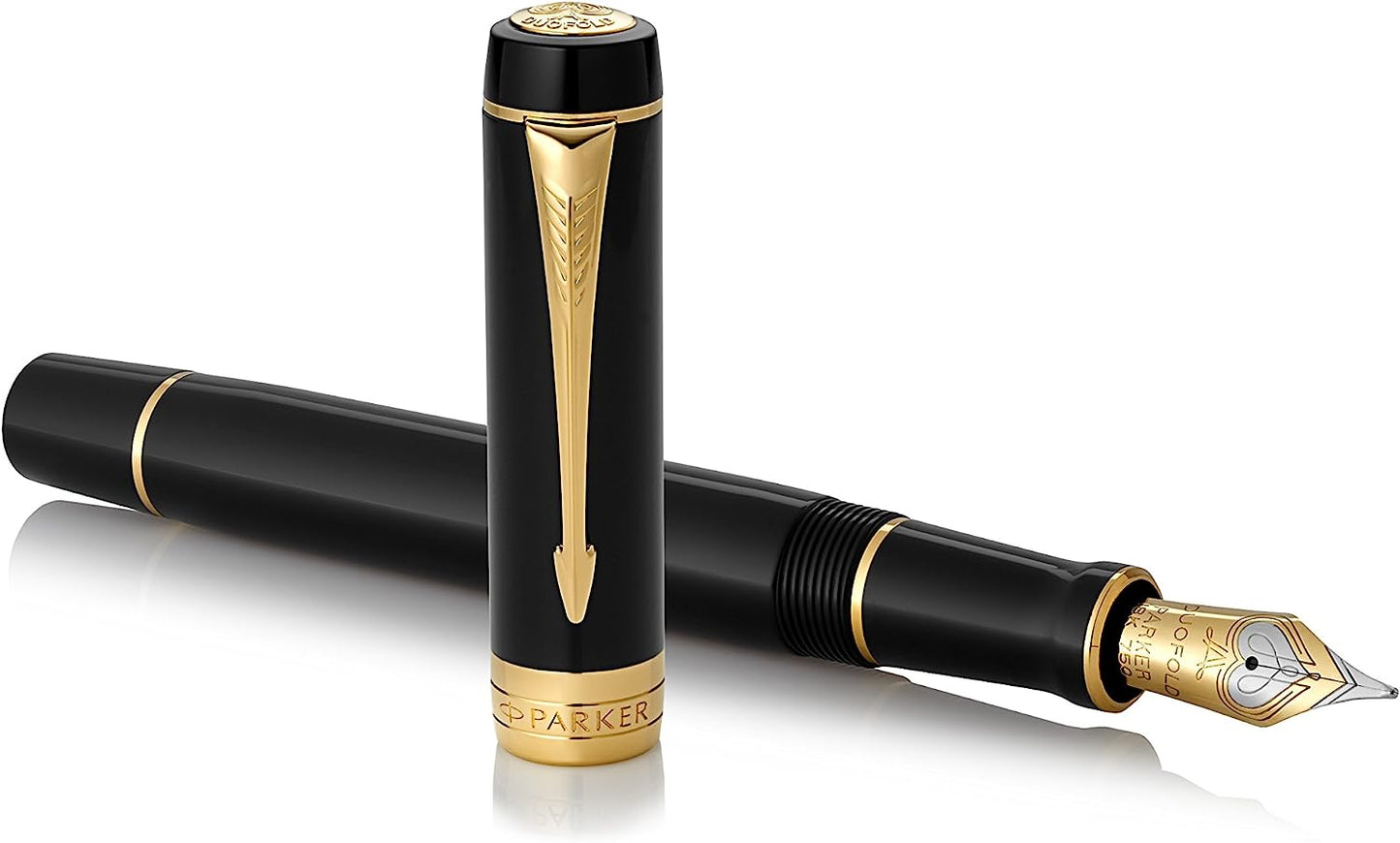 Parker Duofold Classic Black CT Fountain Pen