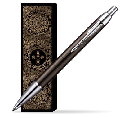 Parker IM Premium Metallic Brown Lacquer CT Ballpoint Pen