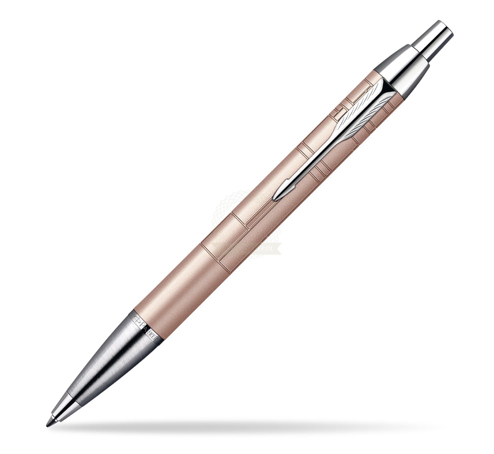 Parker IM Premium Metallic Pink Lacquer CT Ballpoint Pen