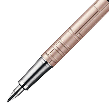 Parker IM Premium Metallic Pink Lacquer CT Fountain Pen