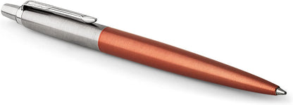 Parker Jotter Ballpoint Pen in Chelsea Orange with Chrome Trim