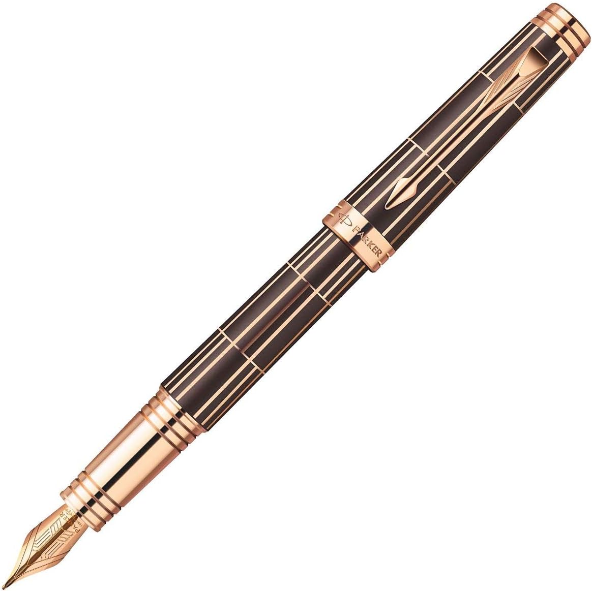 Parker Premier Luxury Brown Pgt Fountain Pen