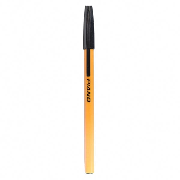 Piano Yellow Ballpoint Pen Pack of 10