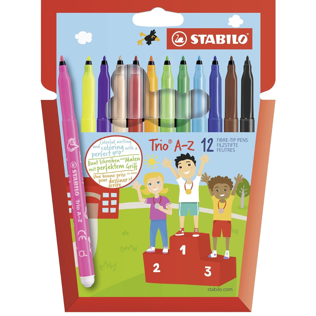 STABILO Trio A-Z Felt Tip Fibre Pen