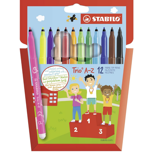 STABILO Trio A-Z Felt Tip Fibre Pen