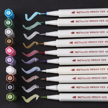 STA Metallic Color Pen Pack of 10