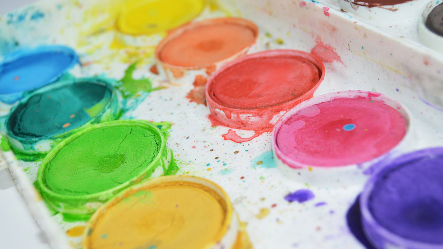 ST Transparent Watercolor Cake Set For Students