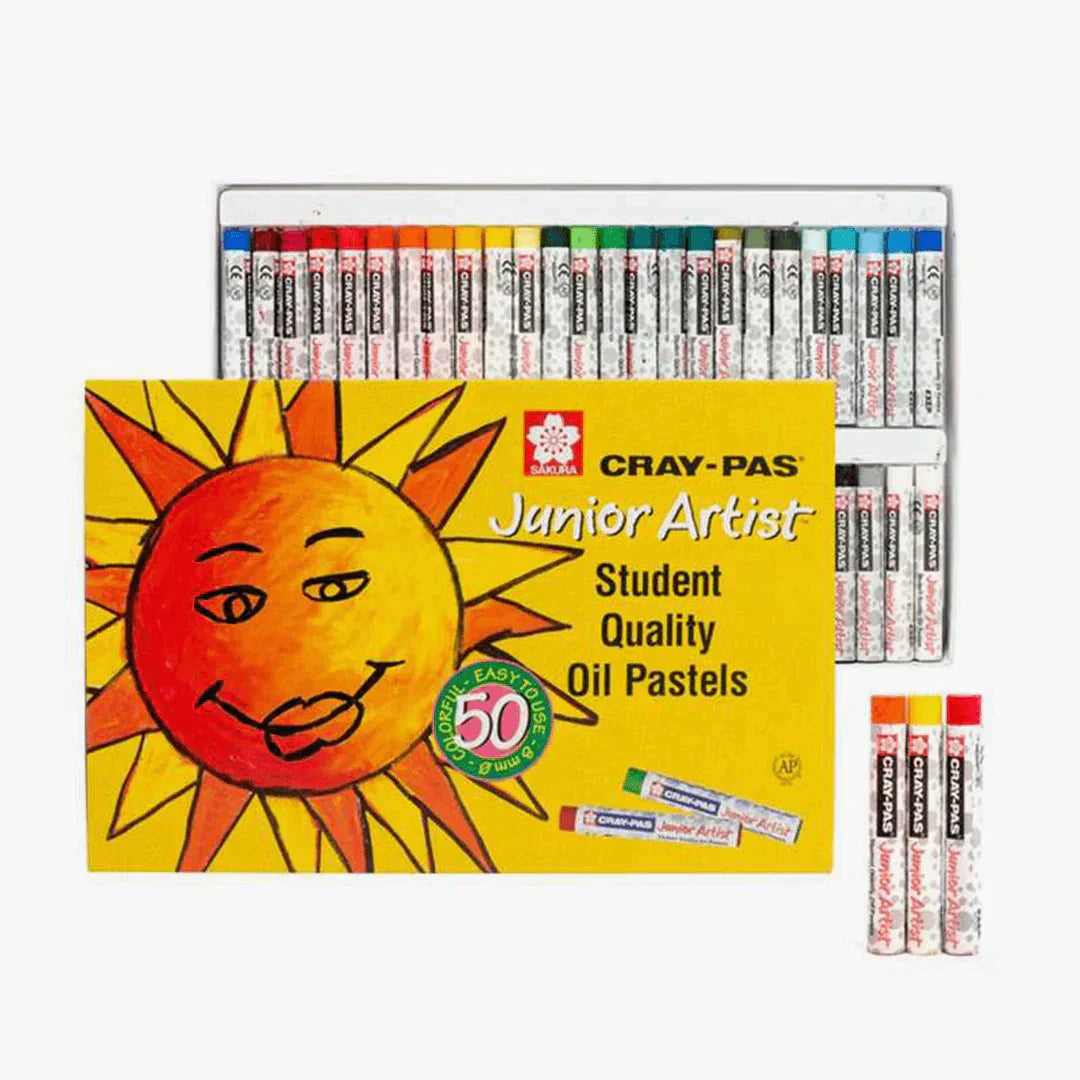 Sakura Oil Pastels Crayon Drawing For Kids Students