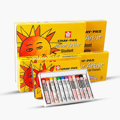 Sakura Oil Pastels Crayon Drawing For Kids Students