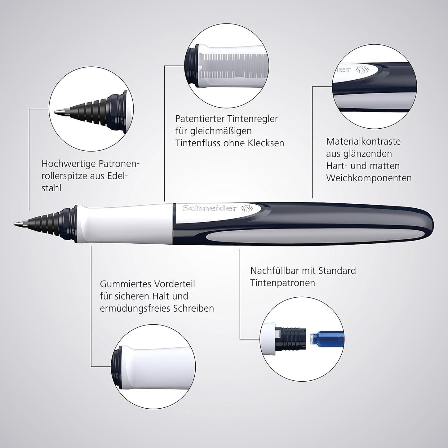 Schneider Ray Rollerball Pen 1pc