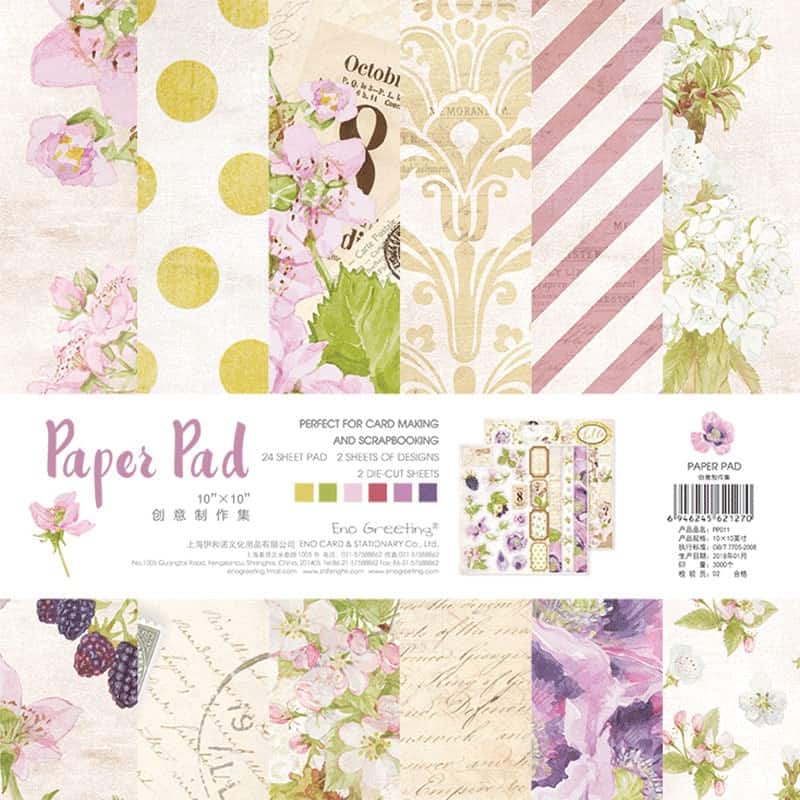 Design Paper Pack Scrapbook Pattern Paper