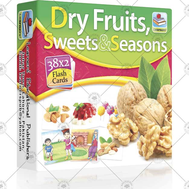 Small Flash Card Dry Fruits