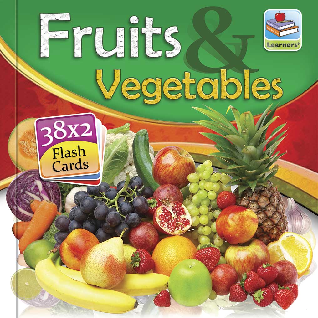 Small Flash Card Fruits & Vegetables