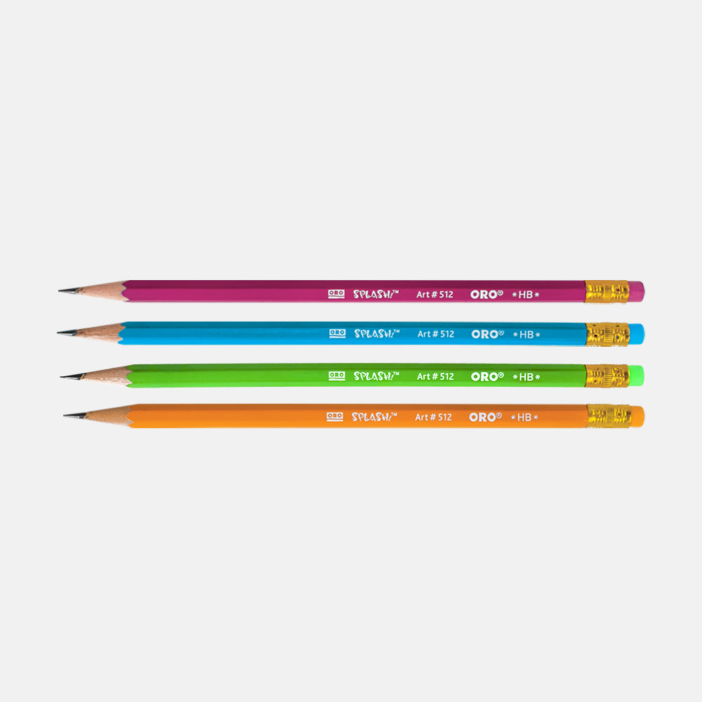 Oro Splash Pencil Jar Pack of 72