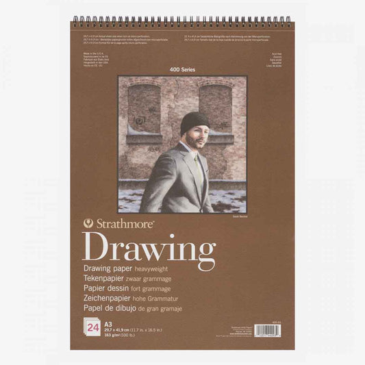 Strathmore Drawing Spiral Pad 163gsm