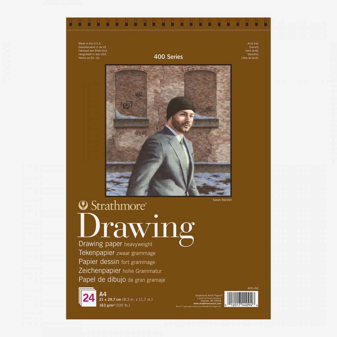 Strathmore Drawing Spiral Pad 163gsm