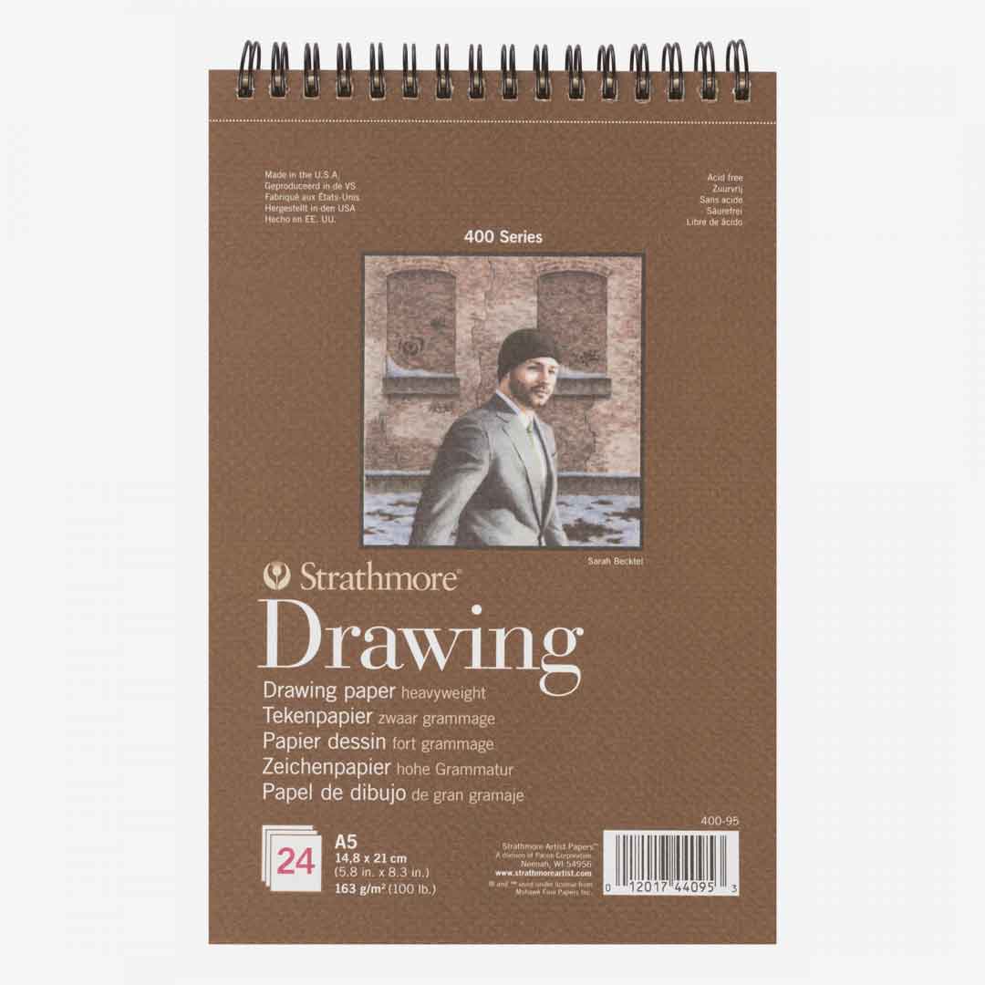 Strathmore Drawing Spiral Pad 163gsm