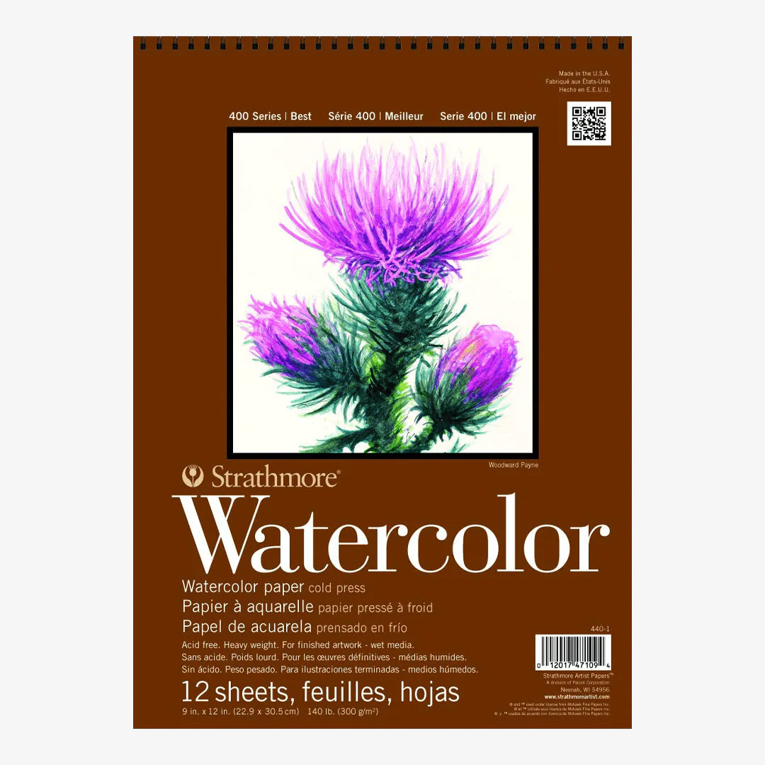 Strathmore Series 400 Watercolor Pad 300 gsm