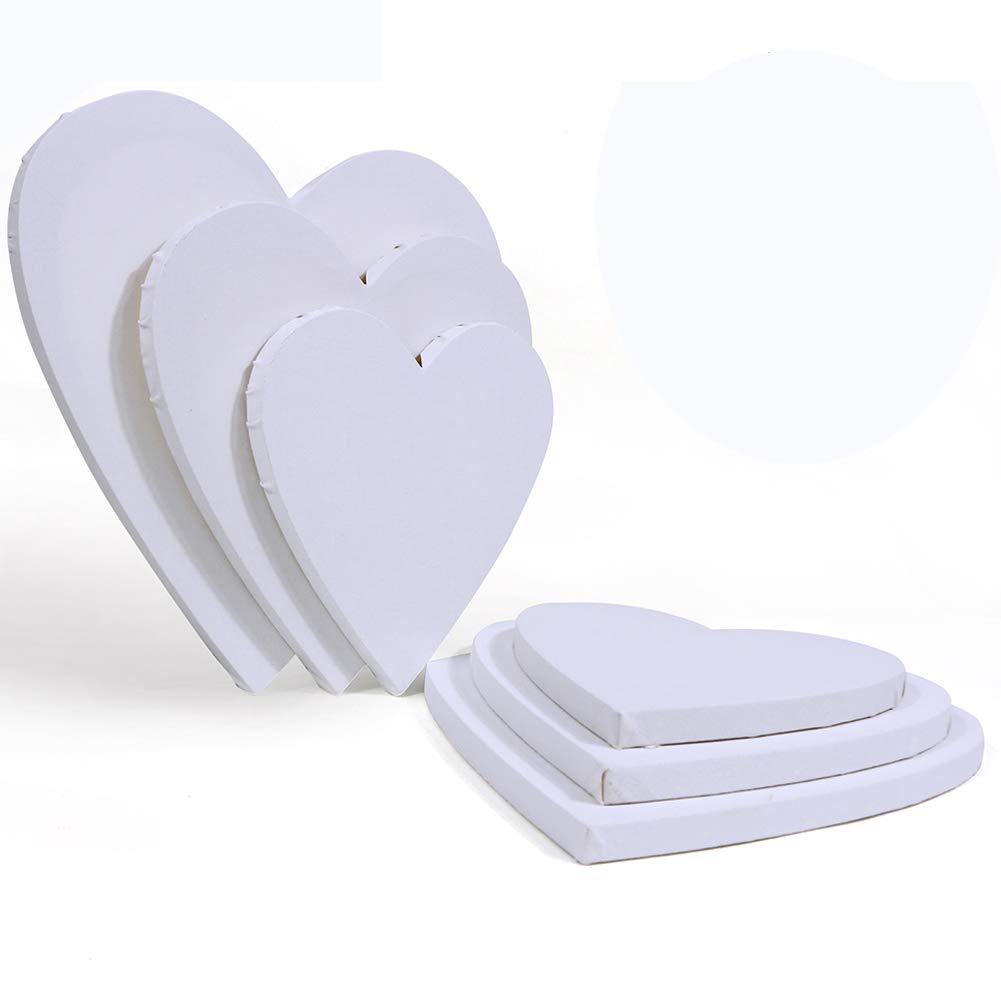 Superb Board Heart Shape Artist Canvas Board