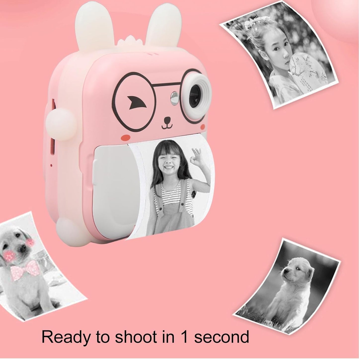 Thermal Printing HD Shooting Digital Mini Camera for Kids