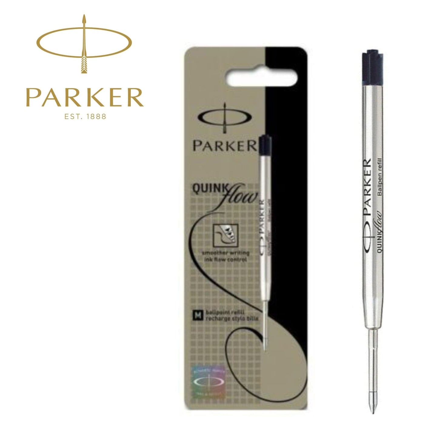 Parker Ball Point Refill Blue Fine 0.8mm