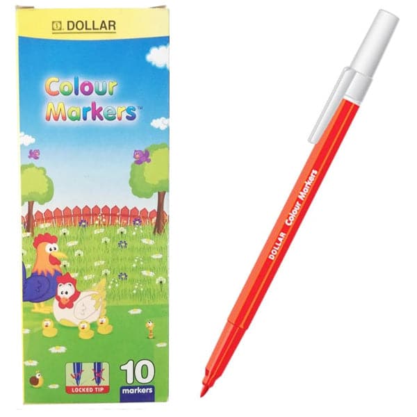 Marker Colour - Red - Dollar