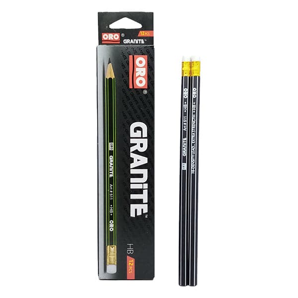 Oro Granite Lead Pencil Pack of 12