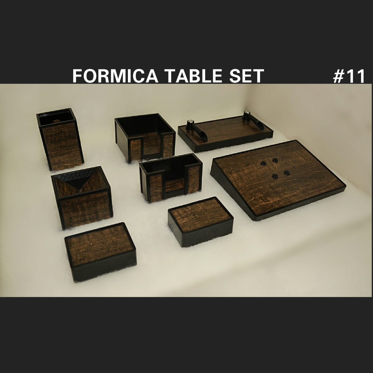 Senator Office Table 8pcs Set  without watch #11